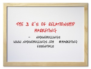 The 3 R's of Relationship Marketing