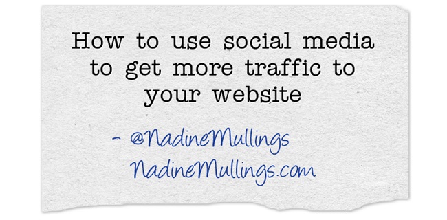 How to use social media to get more traffic to your website